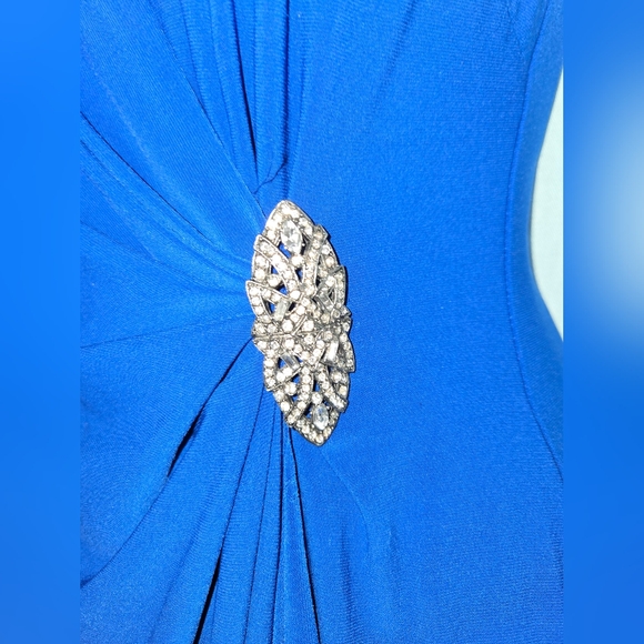 Ralph Lauren Royal Blue Evening Gown - Picture 5 of 6